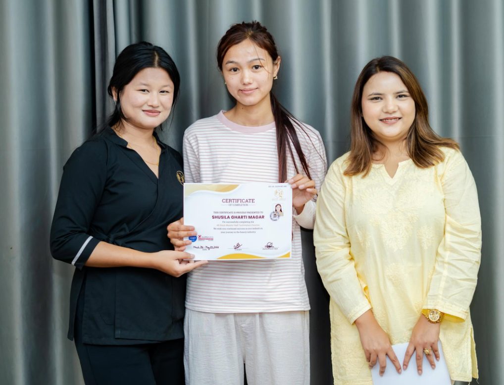 Certificate ceremony