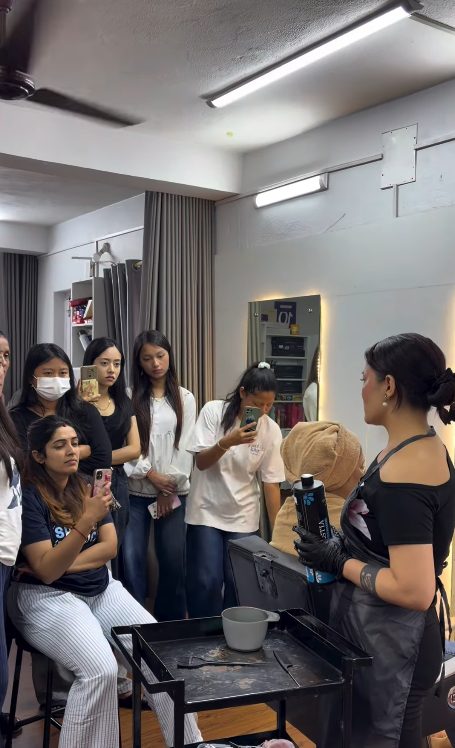 Hair training class